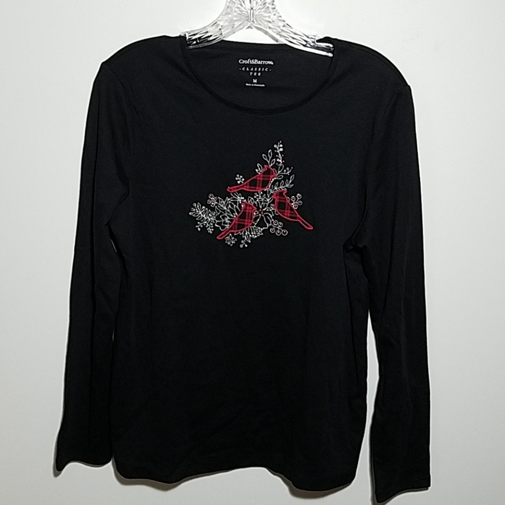 Croft & Barrow Christmas Tee